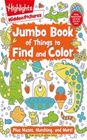 Jumbo Book Of Things To Find And Color