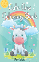 Cute Cow Coloring Book For kids