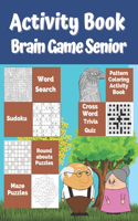 Activity Book Brain Game Senior
