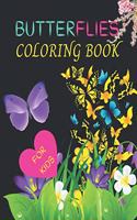 Butterflies Coloring Book for Kids: Beautiful 35 Cute And Fun Images, Butterflies Coloring Book for Kids All Ages Boys And Girls.