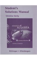 Student Solutions Manual for Intermediate Algebra: Concepts &amp; Applications