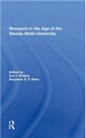 Research In The Age Of The Steadystate University
