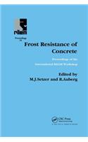 Frost Resistance of Concrete