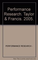 Performance Research