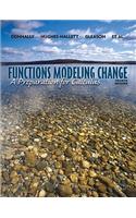 Functons Modeling Change: A Preparation for Calculus