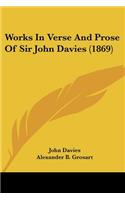 Works In Verse And Prose Of Sir John Davies (1869)