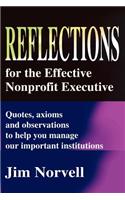 Reflections for the Effective Nonprofit Executive