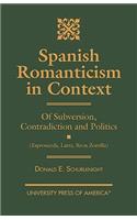 Spanish Romanticism in Context