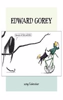 Edward Gorey 2019 Mini Calendar