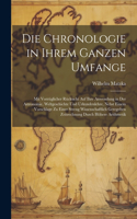 Chronologie in ihrem ganzen Umfange