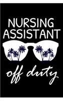 Nursing Assistant Off Duty