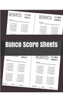 Bunco Score Sheets: Scoring Sheet For Bunco Players - Perfect Scorebook for Bunco Scorekeeping - Score Keeper Notebook - Bunco Score Cards - Over 400 Score Keeping for 