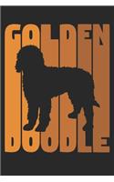 Goldendoodle Journal - Vintage Goldendoodle Notebook - Gift for Goldendoodle Lovers