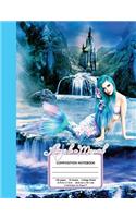 Always Be a Mermaid Composition Notebook, 140 Pages (70 Sheets) College Ruled 9.75 X 7.5