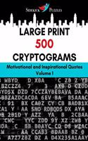 Large Print 500 Cryptograms
