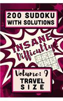 200 Sudoku with Solutions - Insane Difficulty!