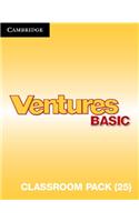 Ventures Basic Classroom Pack (Student's Books, Workbooks, Class Audio Cds, Teacher's Edition, Career Pathways)