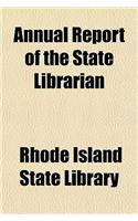Annual Report of the State Librarian: (English)
