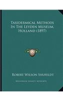 Taxidermical Methods In The Leyden Museum, Holland (1897)