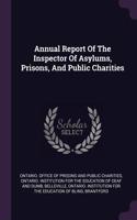 Annual Report Of The Inspector Of Asylums, Prisons, And Public Charities