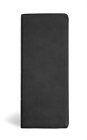 KJV Personal Size Giant Print Bible, Black Genuine Leather