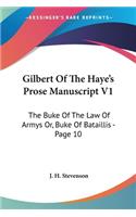 Gilbert Of The Haye's Prose Manuscript V1