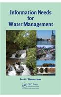 Information Needs for Water Management