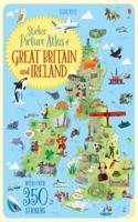 Sticker Picture Atlas of Great Britain and Ireland: (Sticker Picture Atlas)