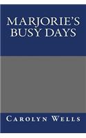 Marjorie's Busy Days