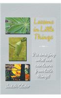 Lessons in Little Things: It Is Amazing What One Can Learn from Little Things!(English)