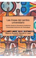 Las líneas del cambio universitario