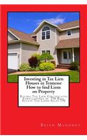 Investing in Tax Lien Houses in Tennesse How to find Liens on Property