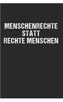 Menschenrechte statt rechte Menschen