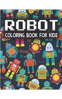 Robot Coloring Book for kids