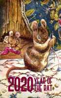 2020 Year Of The Rat: Blank Lined Notebook Journal: Great Vintage Unique Gift For Chinese & Vietnamese Celebrating Chinese New Year & TET