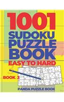 1001 Sudoku Puzzle Books Easy To Hard - Book 2