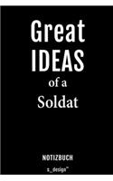 Notizbuch für Soldaten / Soldat / Soldatin