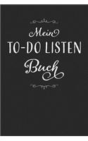 Mein To-Do Listen Buch
