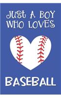 Just A Boy Who Loves Baseball