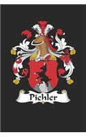 Pichler: Pichler Coat of Arms and Family Crest Notebook Journal (6 x 9 - 100 pages)