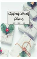 Christmas Calendar Planner 2019 2020 2021: Organizer Notebook For Daily Weekly Monthly and Yearly Holiday Planning, Keepsake Memories Journal, Gift List Ideas For Family and Friends Diary - G(21 Christmas 2019 - 2021 Calendar Planner)