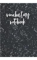 Vocabulary Journal