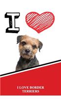 I Love Border Terriers