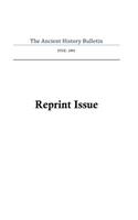 Ancient History Bulletin Volume Five
