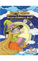 Kawaii Witches Autumn & Halloween Adult Coloring Book
