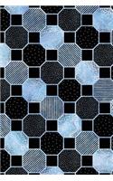 Journal Notebook Dotty Hexagon Pattern 10