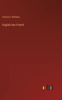 English into French