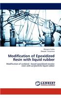 Modification of Epoxidized Resin with liquid rubber