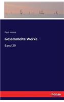 Gesammelte Werke: Band 29(German)