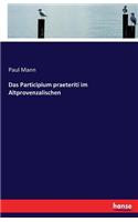 Participium praeteriti im Altprovenzalischen